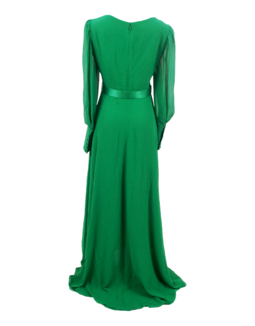 ESCADA GOWN WITH BISHOP SLEEVES - eKlozet Luxury Consignment