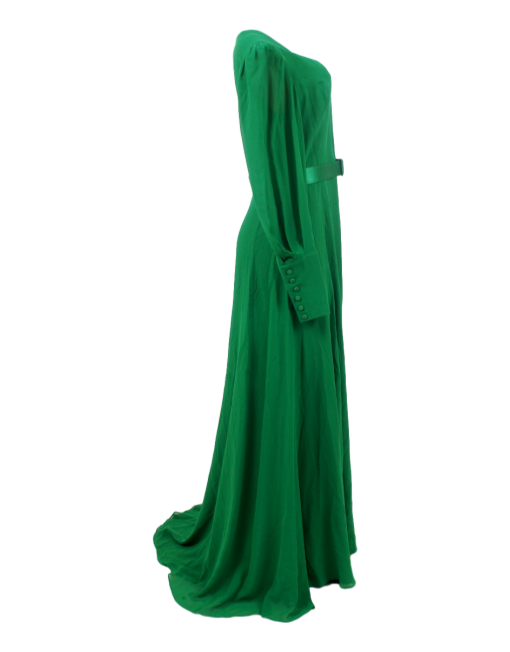 ESCADA GOWN WITH BISHOP SLEEVES - eKlozet Luxury Consignment