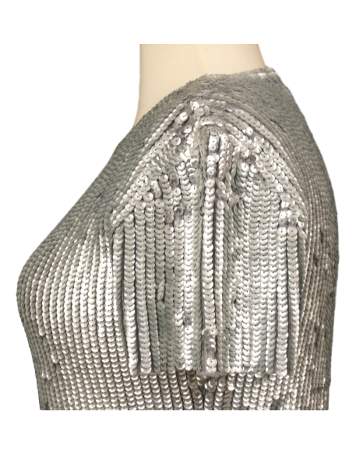 OSCAR DE LA RENTA Sequin Top - eKlozet Luxury Consignment
