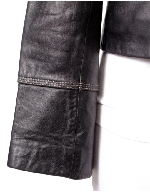 REACTION KENNETH COLE Leather Jacket - eKlozet Luxury Consignment