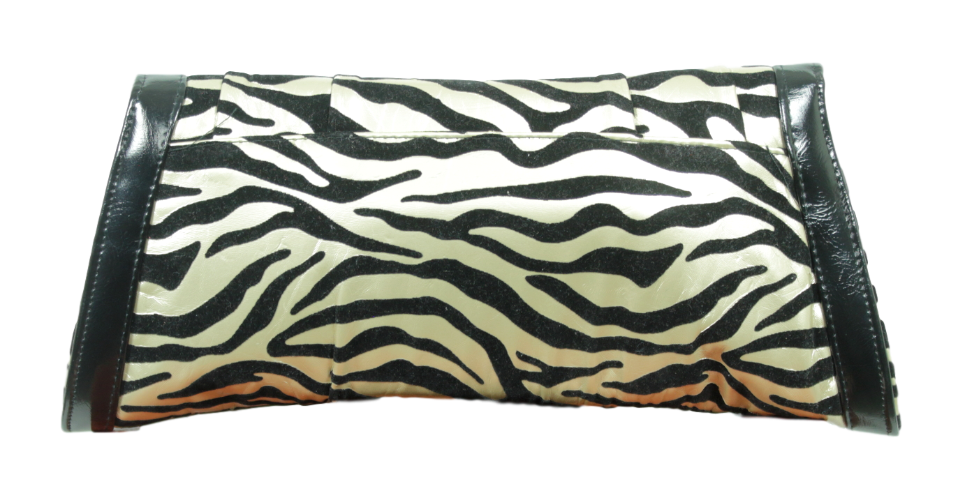 Vintage Zebra Print Clutch - eKlozet Luxury Consignment