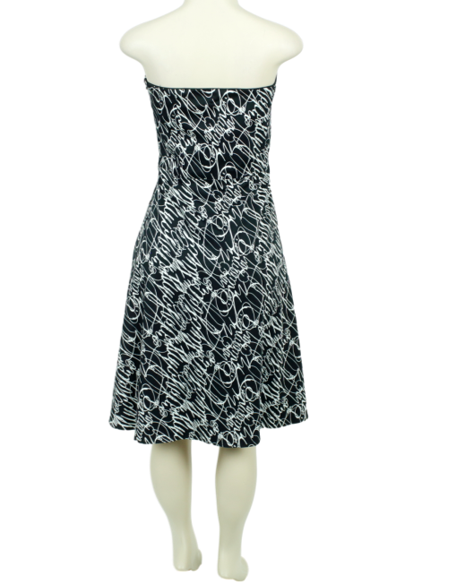 Spenser Jeremy Grafitti Halter Dress - eKlozet Luxury Consignment