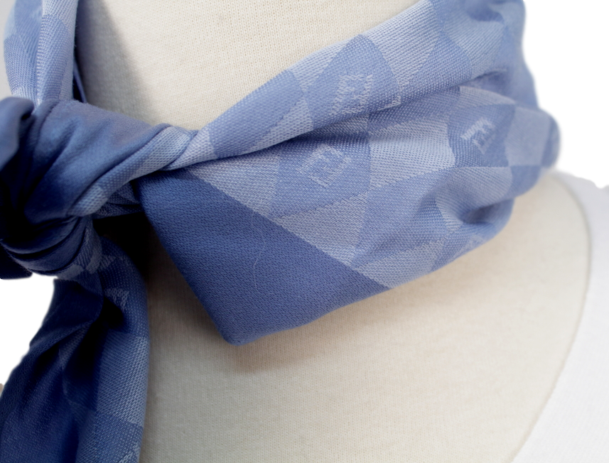 FENDI Monogram Zucca Scarf - eKlozet Luxury Consignment
