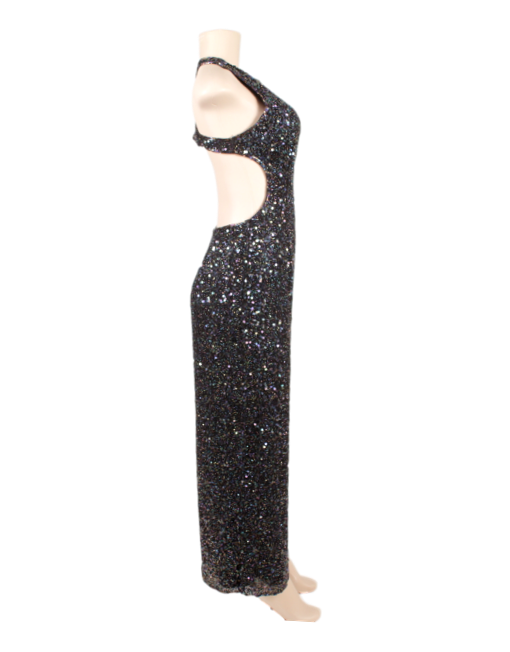 SCALA MULTICOLOR SEQUIN GOWN - eKlozet Luxury Consignment