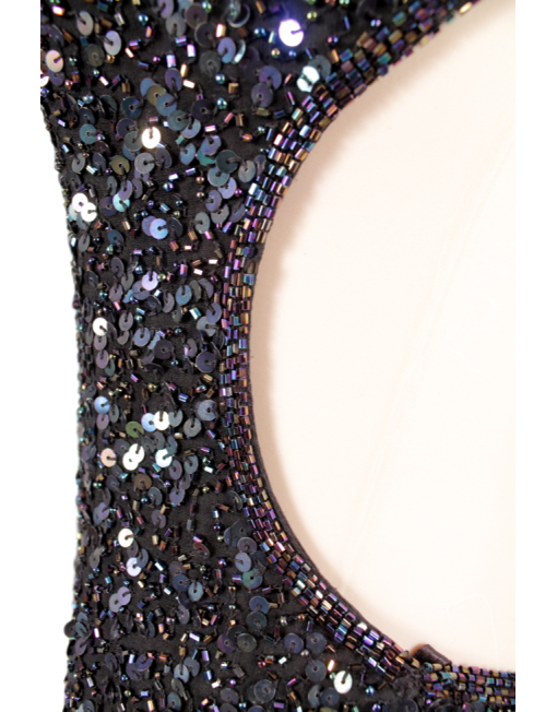 SCALA MULTICOLOR SEQUIN GOWN - eKlozet Luxury Consignment