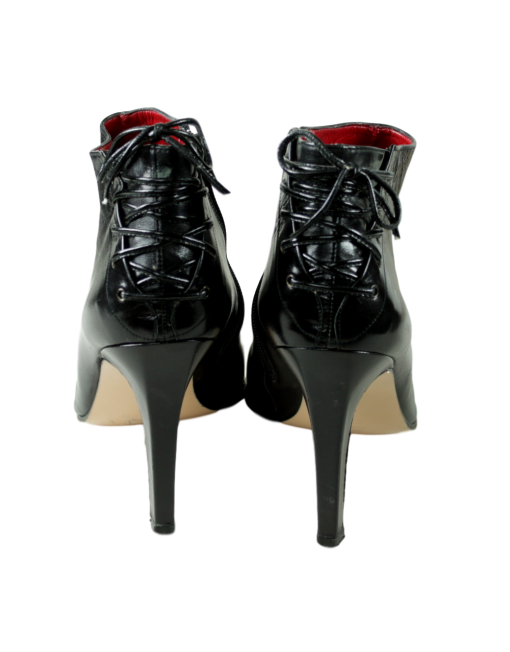 MICHAEL SHANNON Leather Ankle Boots