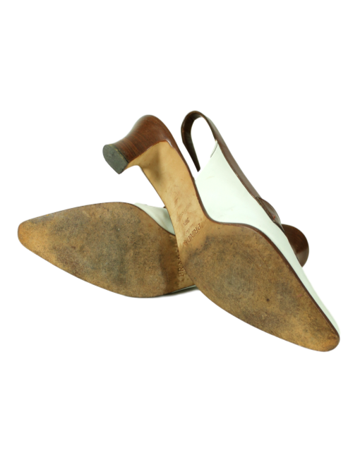 PRADA Leather Slingback Sandals Soles -eKlozet Luxury Consignment
