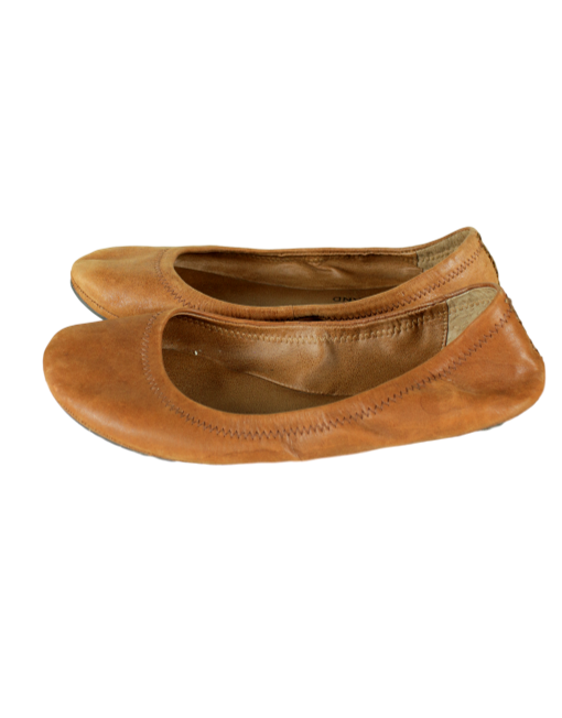LUCKY Brand Leather Flats Side -eKlozet Luxury Consignment