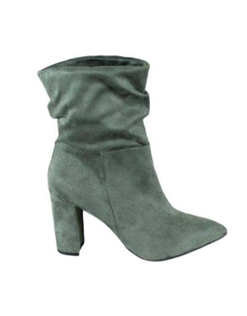 ZIGISOHO Short Suede Boots-Right Side-eKlozet Luxury Consignment