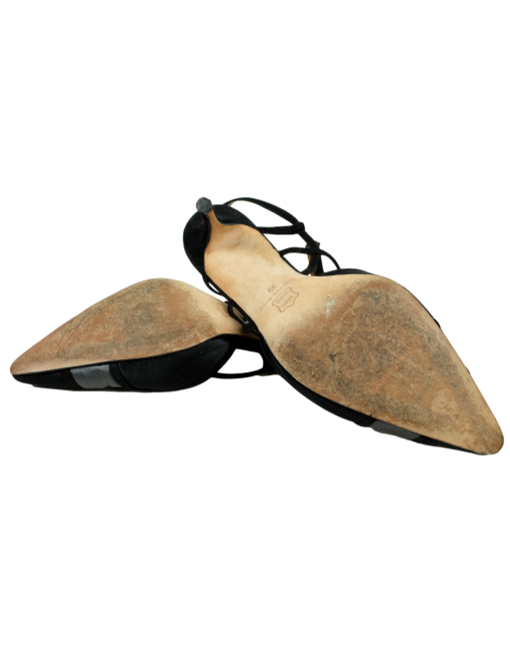 MANOLO BLAHNIK Slingback Pumps Sole - eKlozet Consignment Boutique