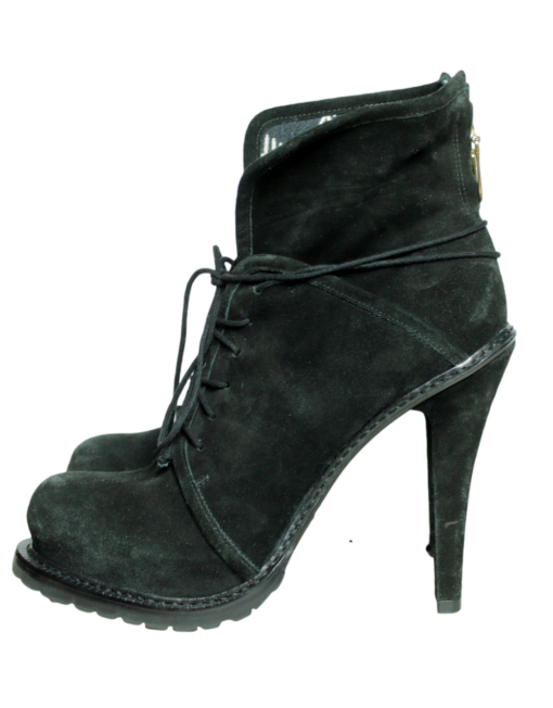 Elizabeth + James Suede Lace Boots - eKlozet Luxury Consignment
