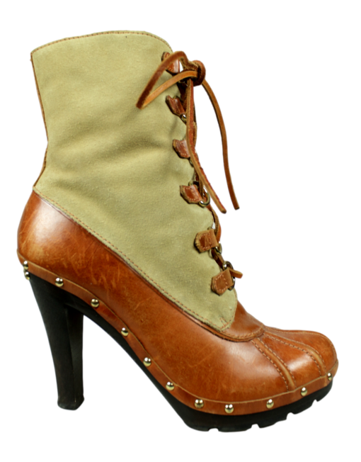 Michael Kors Duck Boots Side - eKlozet Luxury Consignment