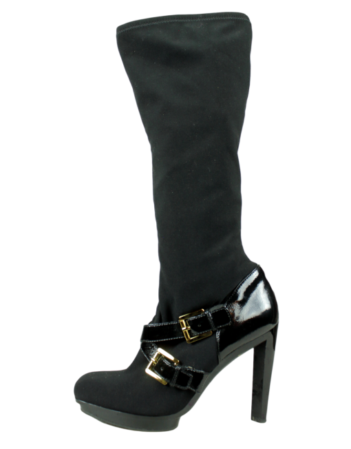 MK by Michael Kors Knee-Length Boots Left Side - eKlozet Luxury Consignment