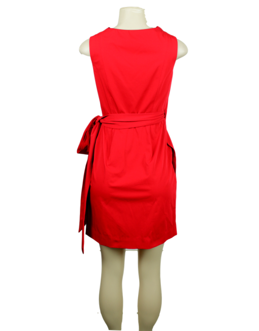 DIANE VON FURSTENBERG V-Neck Knee-Length Dress w/ Tags Back - eKlozet Luxury Consignment