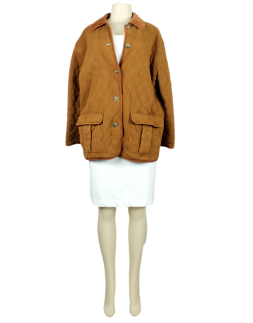 JONES NEW YORK SPORT Quilted Coat Front - eKlozet Luxury Consignment