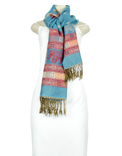 Graphic Print Reversible Scarf