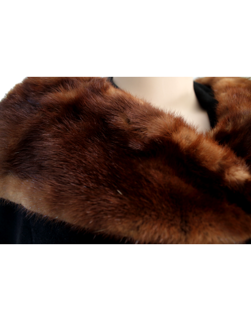 VINTAGE MAHOGANY Wool Coat