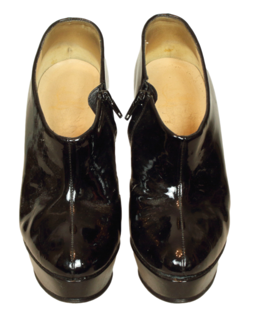 CHRISTIAN LOUBOUTIN 'Moulage' Patent Leather Boots front