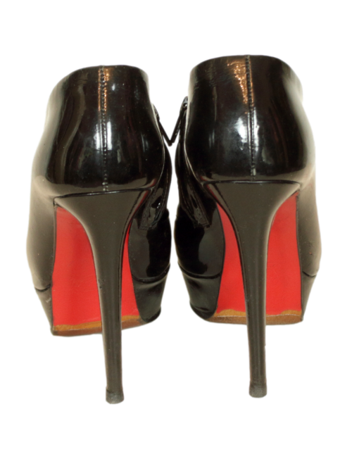 CHRISTIAN LOUBOUTIN 'Moulage' Patent Leather Boots back