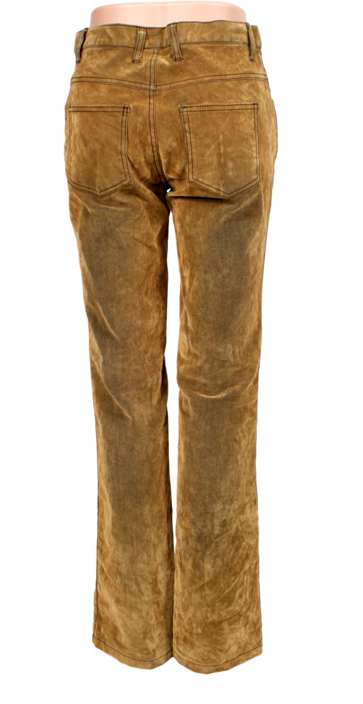 VICTORIOUS Suede Jean Pantsuit - eKlozet Luxury Consignment