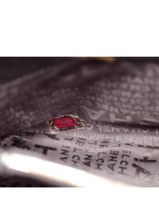 VINTAGE CHANEL NEEDLEPOINT LUCKY CHARMS PATCHWORK SHOULDER BAG - eKlozet Luxury Consignment code
