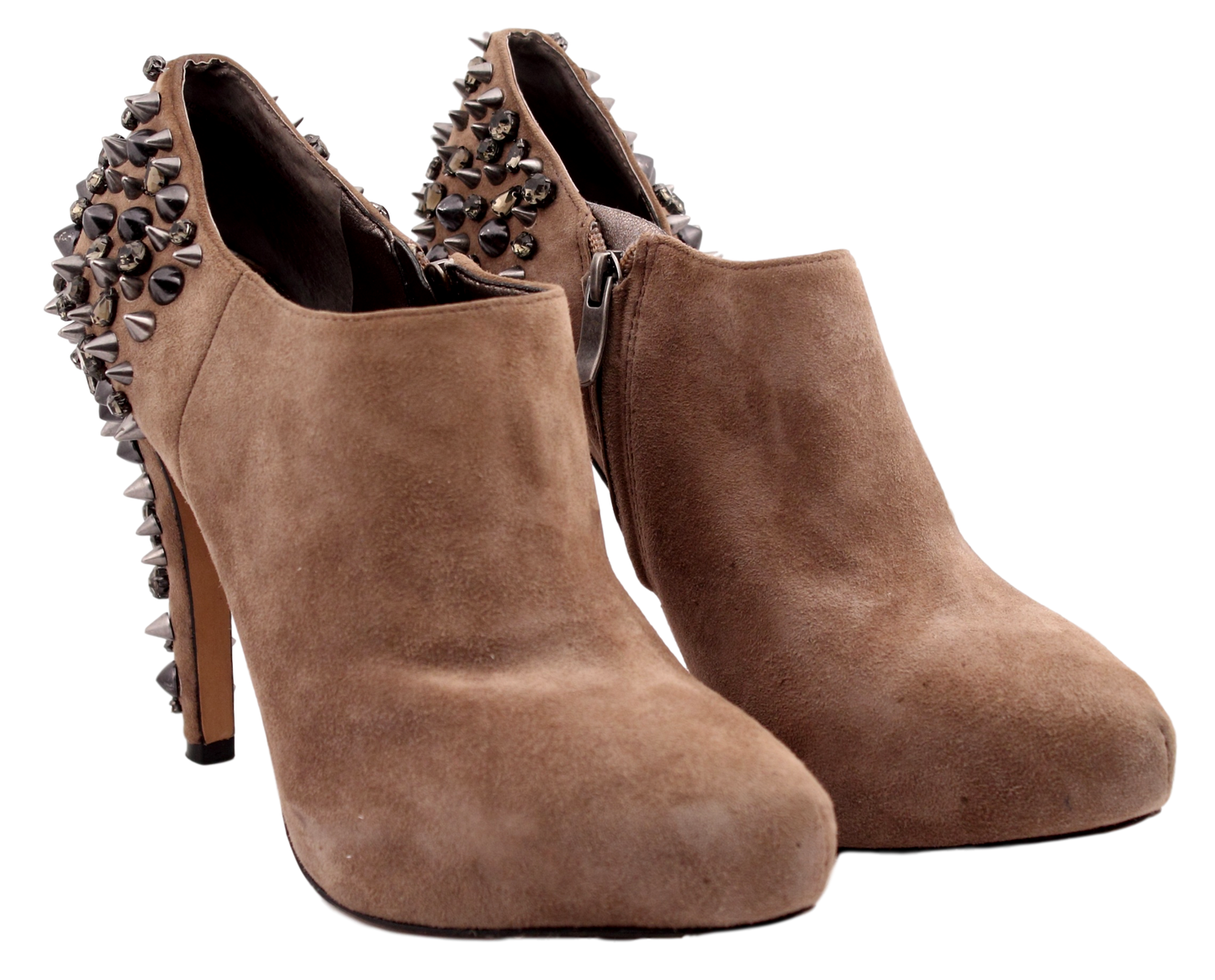 SAM EDELMAN Suede 'Renzo' Studded Ankle Boots - eKlozet Luxury Consignment