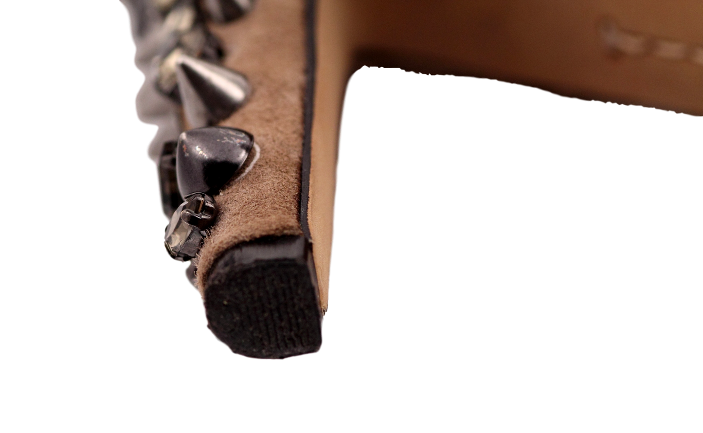 SAM EDELMAN Suede 'Renzo' Studded Ankle Boots - eKlozet Luxury Consignment