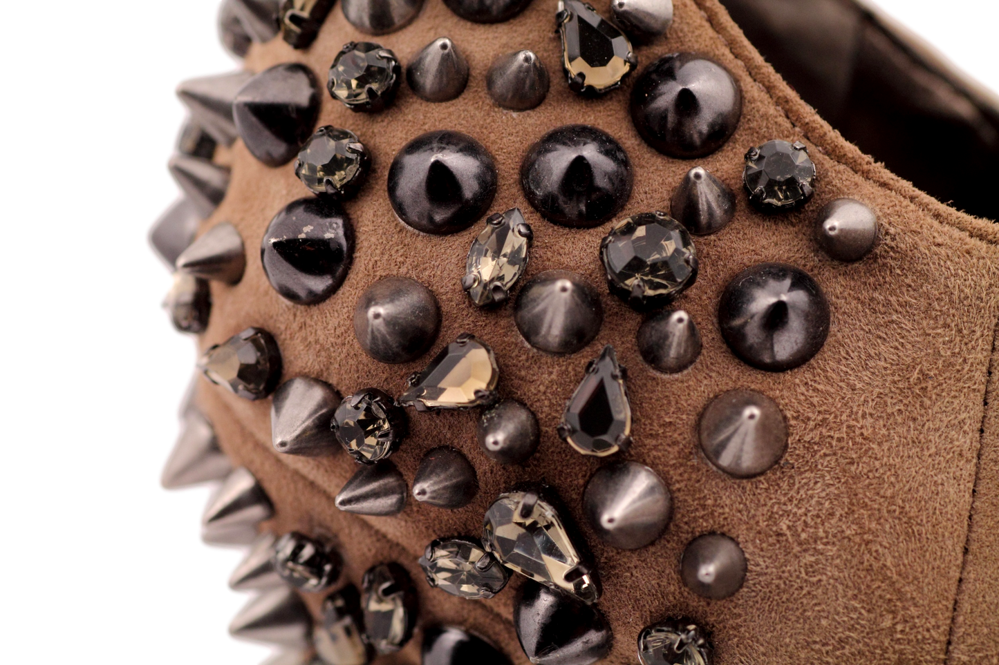 SAM EDELMAN Suede 'Renzo' Studded Ankle Boots - eKlozet Luxury Consignment