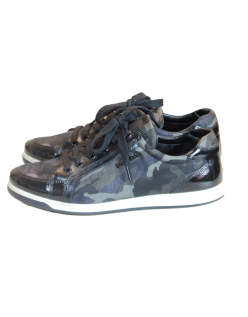 Prada Sport Camouflage Sneakers Side | eKlozet Designer Boutique