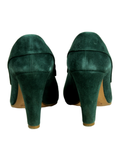CHLOÉ Suede Pumps Back