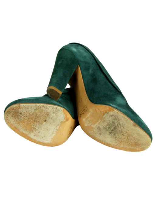 CHLOÉ Suede Pumps Sole