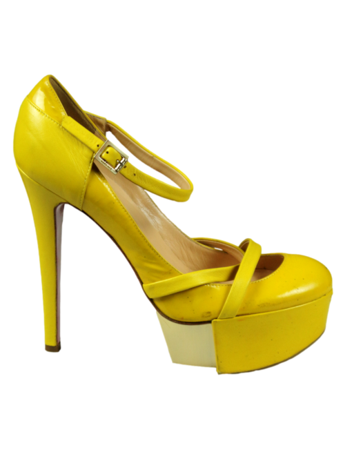 Versace Platform Heel Side