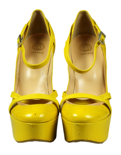Versace Platform Heel Front
