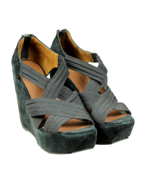 DONALD J PLINER Suede Wedge Heels Front