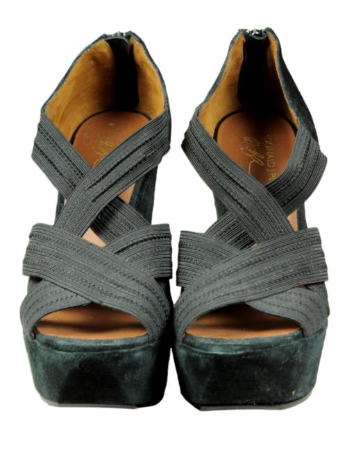 DONALD J PLINER Suede Wedge Heels front