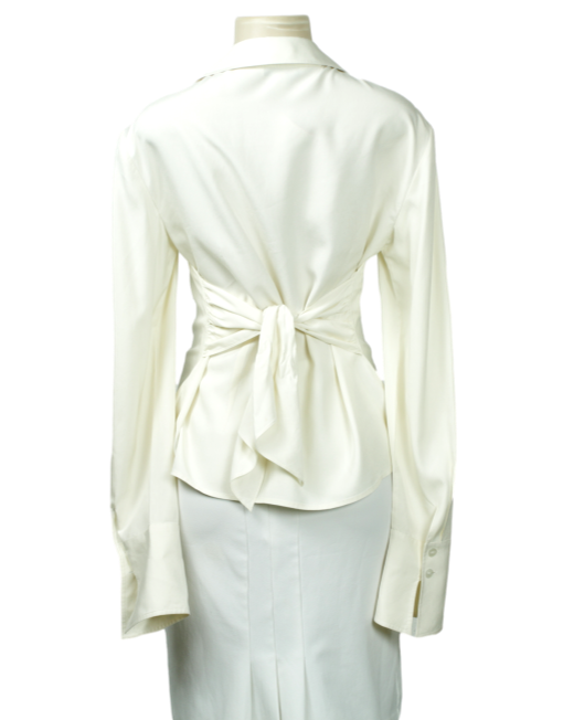 ST. JOHN V-Neck Blouse