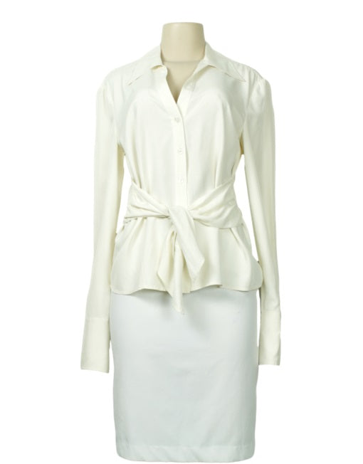 ST. JOHN V-Neck Blouse