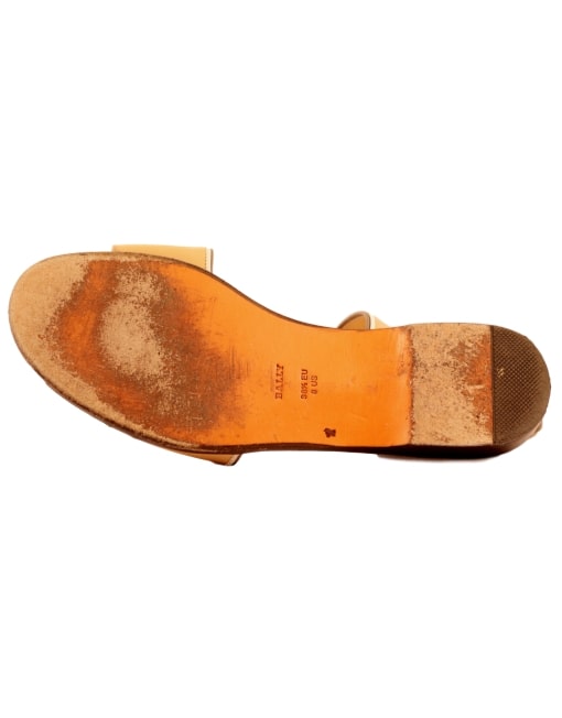 Bally Leather Slides - eKlozet Luxury Consignment
