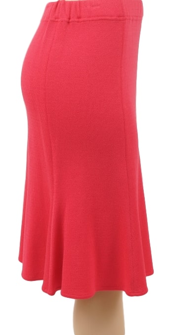 ST. JOHN COLLECTION Knit Flair Skirt-Right Side-eKlozet Luxury Consignment