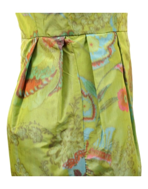 OSCAR DE LA RENTA SILK DRESS - eKlozet Luxury Consignment