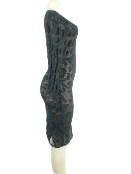 TOM FORD Knit Knee-Length Dress-Side- eKlozet Luxury Consignment Boutique