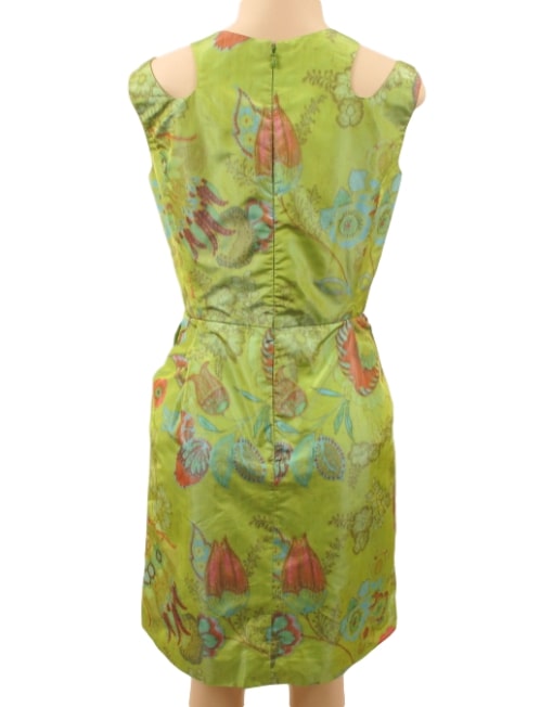 OSCAR DE LA RENTA SILK DRESS - eKlozet Luxury Consignment