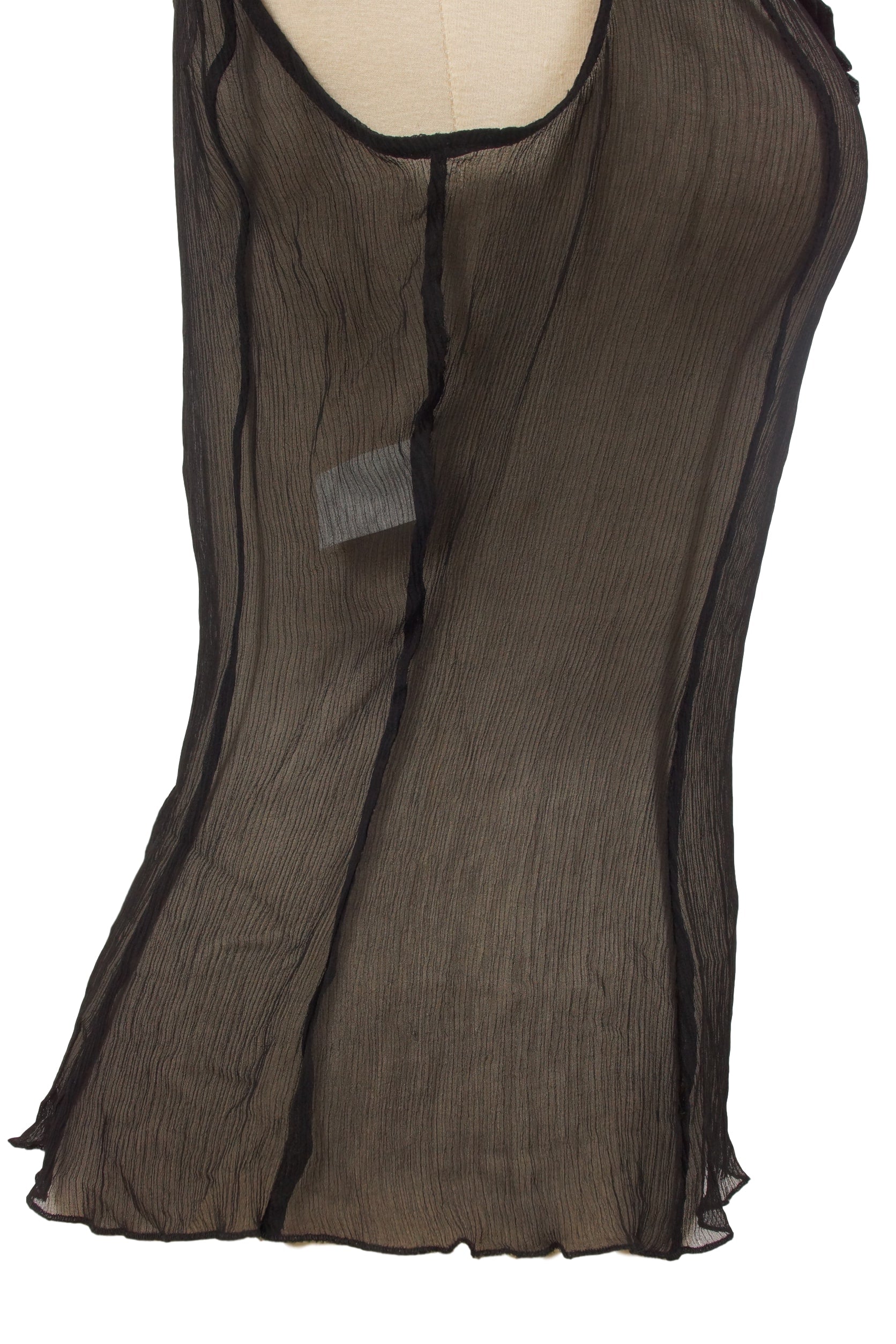 MOSCHINO SHEER SILK TOP - eKlozet Luxury Consignment