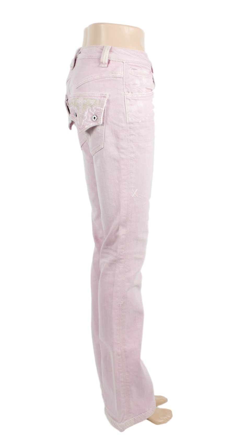 ANTIK Denim Mid-Rise Jeans- Side-eKlozet Luxury Consignment Boutique