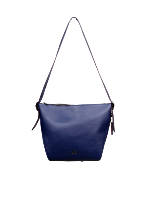 COACH Large Leather Shoulder Bag