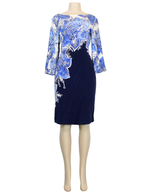 ST. JOHN Silk Knee-Length Dress