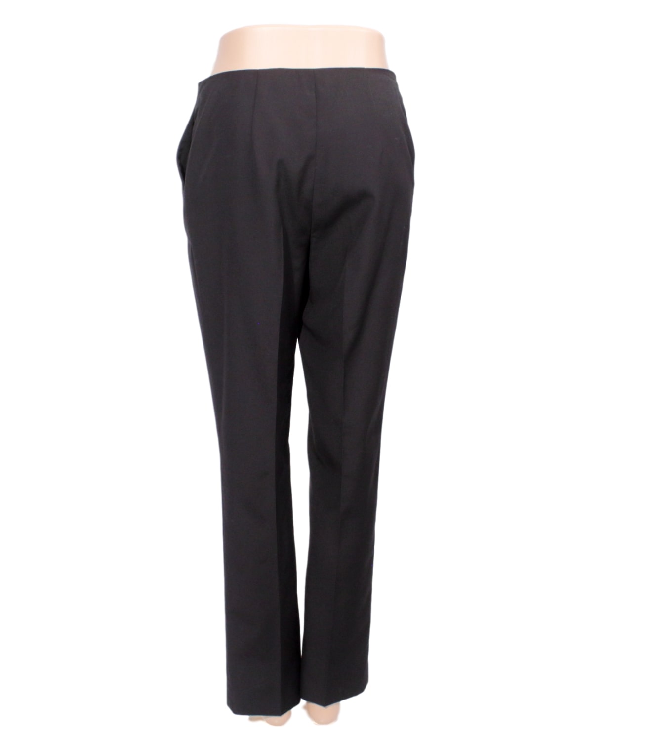 CHRISTIAN DIOR VIRGIN WOOL STRAIGHT-LEG PANTS - eKlozet Luxury Consignment