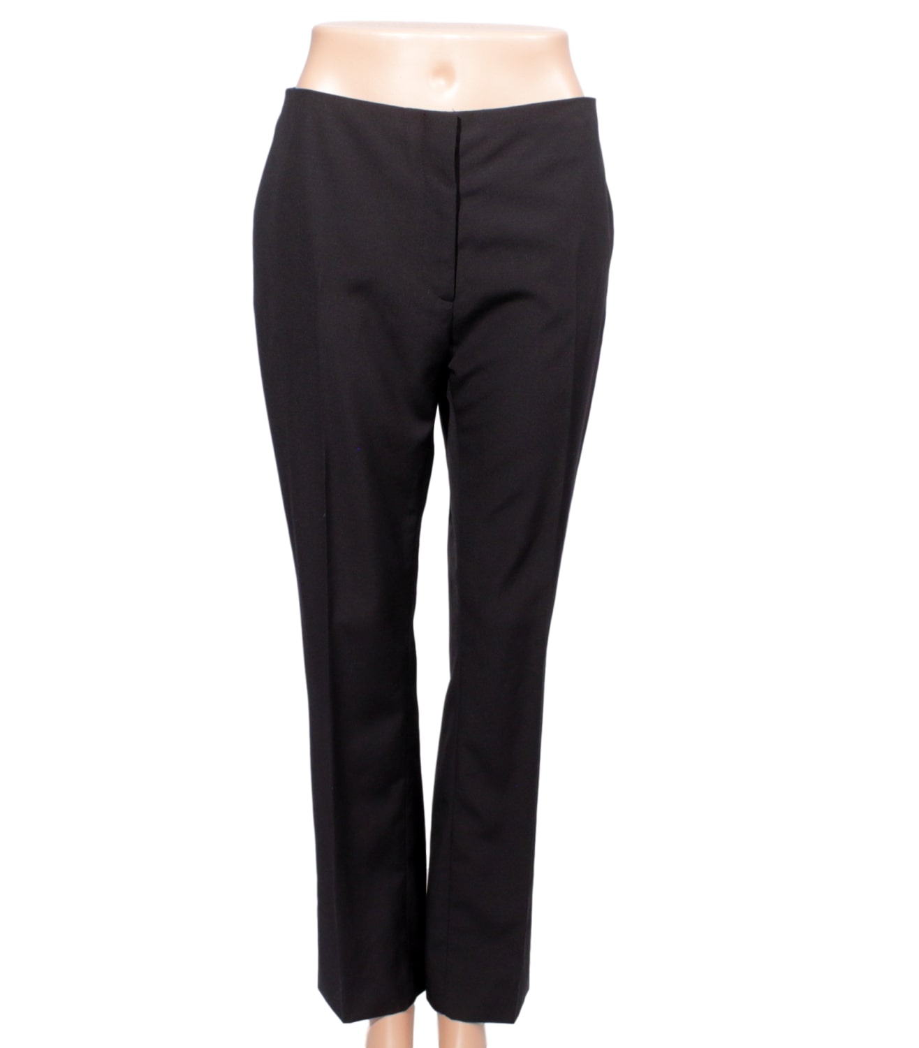 CHRISTIAN DIOR VIRGIN WOOL STRAIGHT-LEG PANTS - eKlozet Luxury Consignment