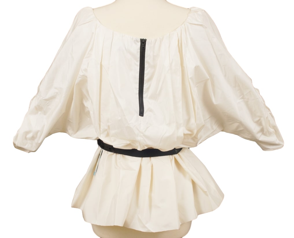 ALICE + OLIVIA SILK BELTED BLOUSE - eKlozet Luxury Consignment