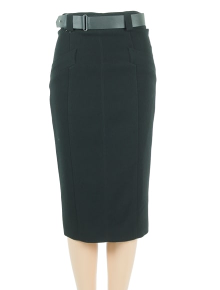 KAREN MILLEN Belted Skirt - eKlozet Luxury Consignment